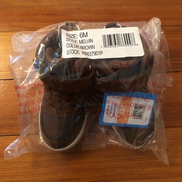 Stride Rite 360 Brown Kids Melvin Boot - 6M - Picture 5 of 6